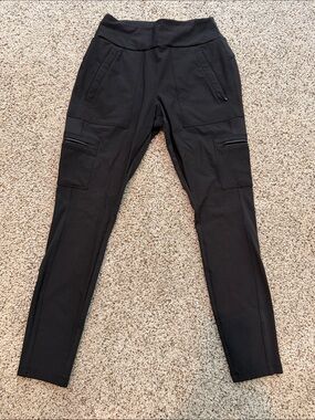 Athleta Black womans Cargo Jogger Pants